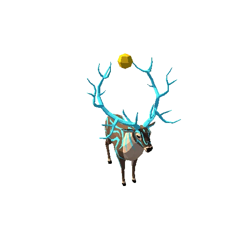 LowPoly_Fantasy_Deer_v09