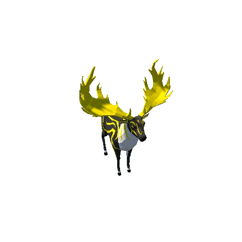 LowPoly_Fantasy_Deer_v10