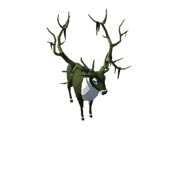 LowPoly_Fantasy_Deer_v11