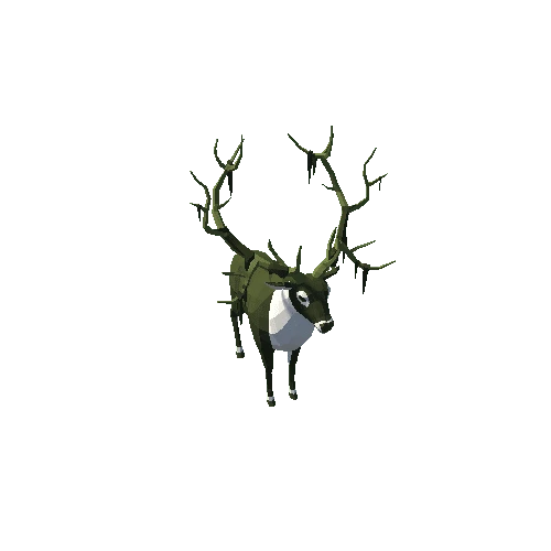 LowPoly_Fantasy_Deer_v11