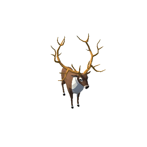 LowPoly_Fantasy_Deer_v12