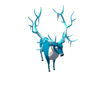 LowPoly_Fantasy_Deer_v14