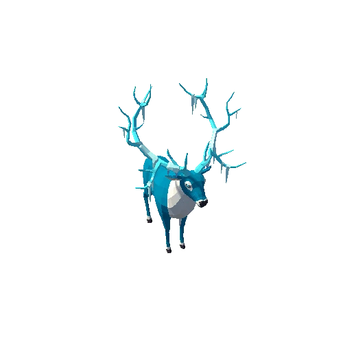 LowPoly_Fantasy_Deer_v14