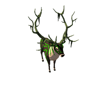 LowPoly_Fantasy_Deer_v15