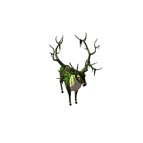 LowPoly_Fantasy_Deer_v15