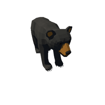 LowPoly_Bear_cub_03