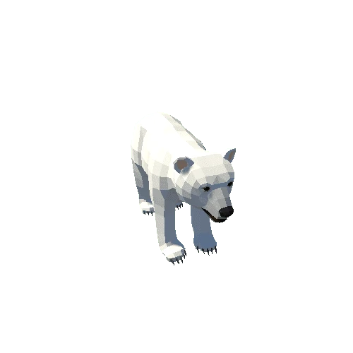 LowPoly_Bear_cub_08