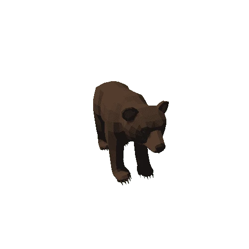 LowPoly_Bear_cub_RM