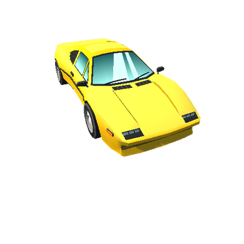 FREE_Retro_Car_Yellow