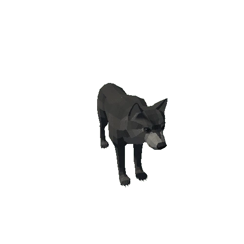 LowPoly_Wolf_1