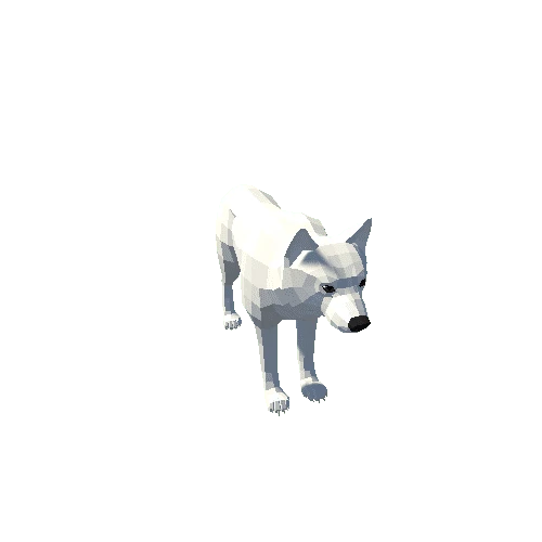 LowPoly_Wolf_6