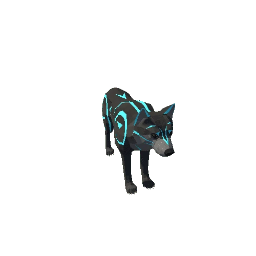 LowPoly_Wolf_9