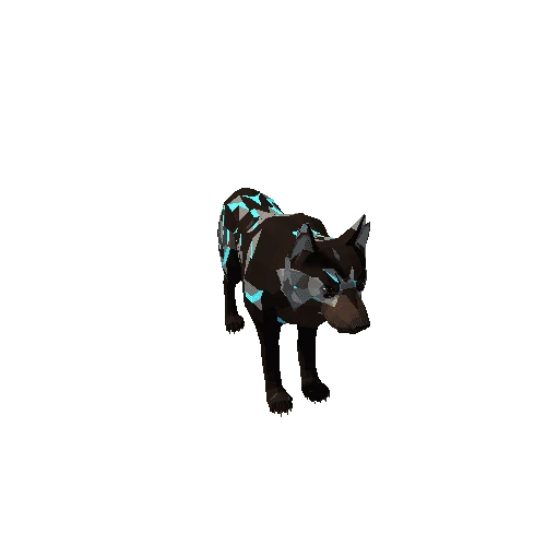 LowPoly_Wolf_All