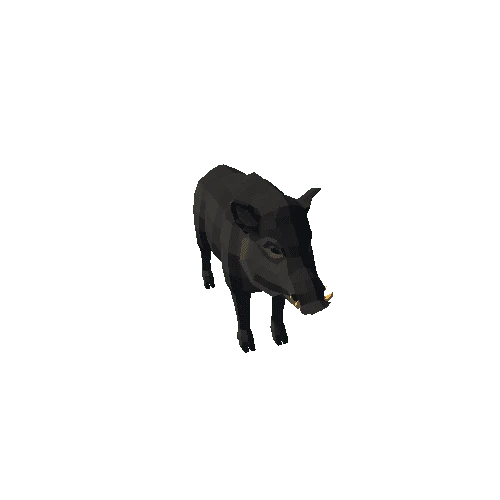 LowPoly_Boar_1