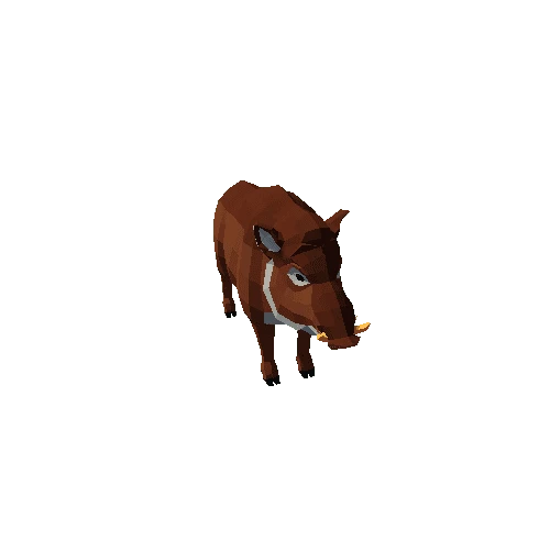 LowPoly_Boar_4