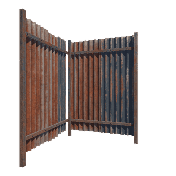 CorrugatedFence_Corner_B