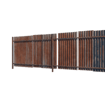 CorrugatedFence_D_8m