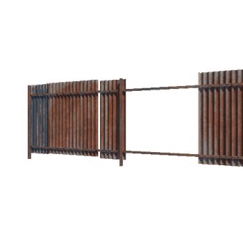 CorrugatedFence_F_8m