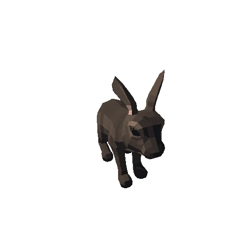 LowPoly_Hare_Cub_1