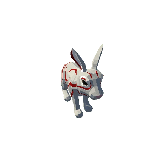 LowPoly_Hare_Cub_10