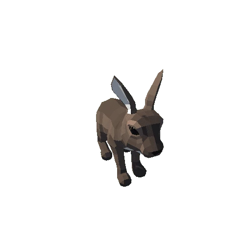 LowPoly_Hare_Cub_7