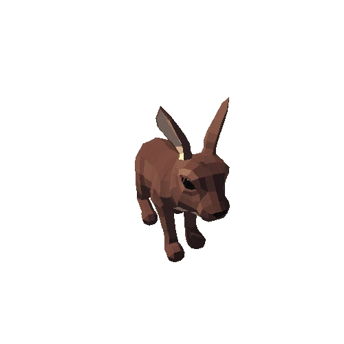 LowPoly_Hare_Cub_8