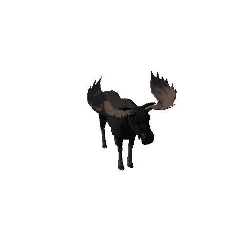 LowPoly_Moose_bull_5