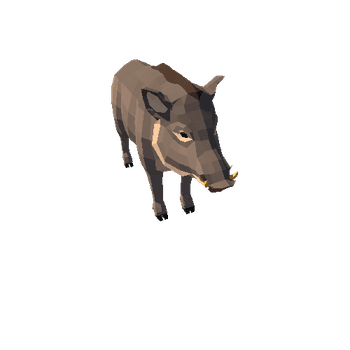 LowPoly_Boar_7