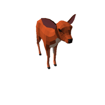 LowPoly_Deer_Calf_1