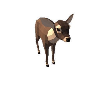 LowPoly_Deer_Calf_7