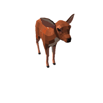 LowPoly_Deer_Calf_All