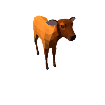 LowPoly_Deer_doe_10