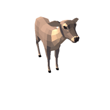 LowPoly_Deer_doe_11