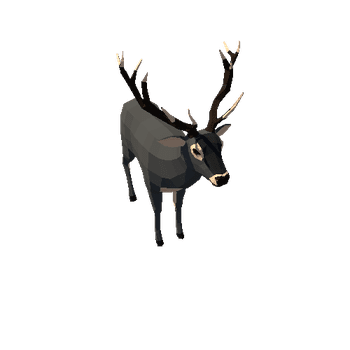 LowPoly_Deer_stag_6