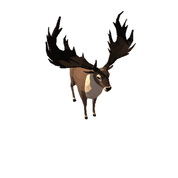 LowPoly_Fantasy_Deer_v01