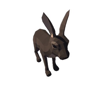 LowPoly_Hare_1