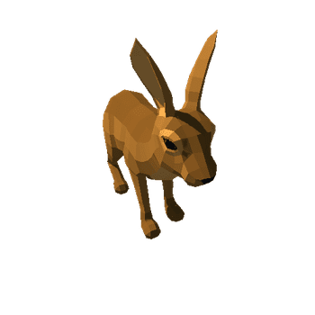 LowPoly_Hare_3