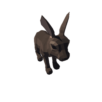 LowPoly_Hare_Cub_1