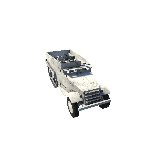 M3A1_Halftrack_White