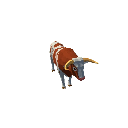 LowPoly_Bull_8