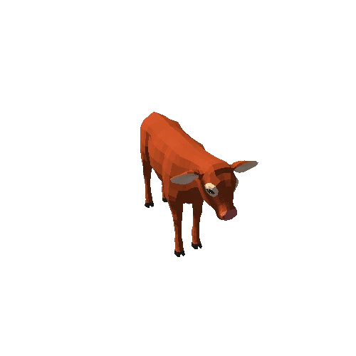 LowPoly_Calf_1