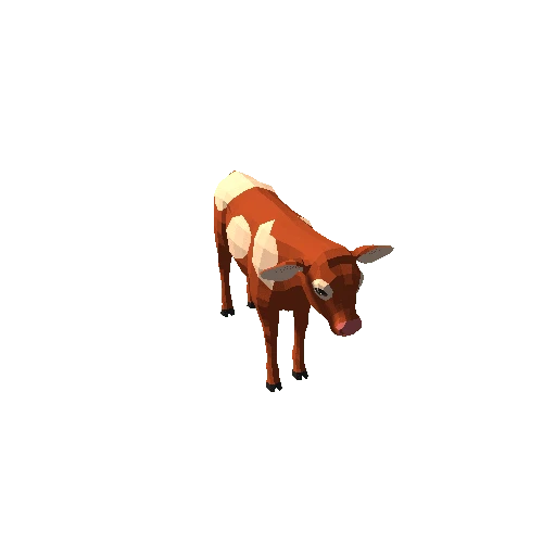 LowPoly_Calf_2