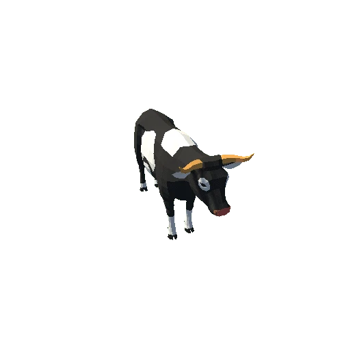 LowPoly_Cow_4