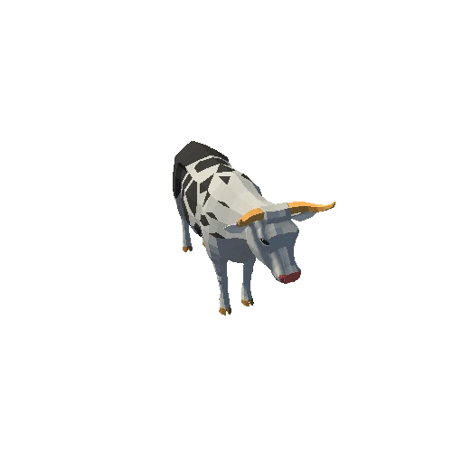 LowPoly_Cow_7