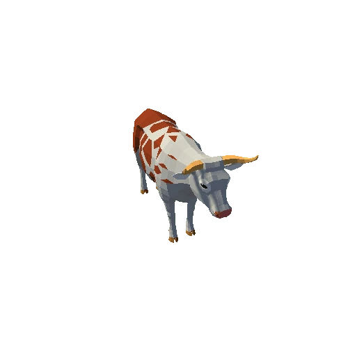 LowPoly_Cow_8