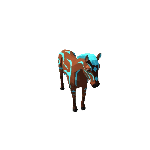 LowPoly_Horse_13