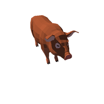 LowPoly_Pig_10