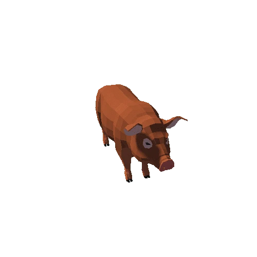 LowPoly_Pig_10