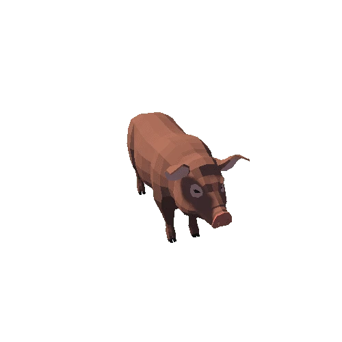 LowPoly_Pig_12