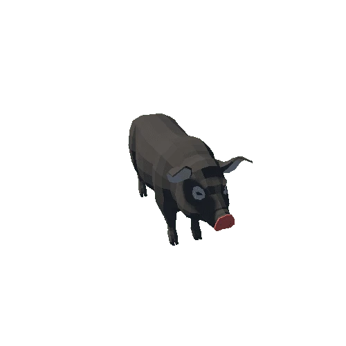 LowPoly_Pig_14